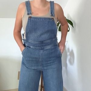 Madewell Cropped Overalls